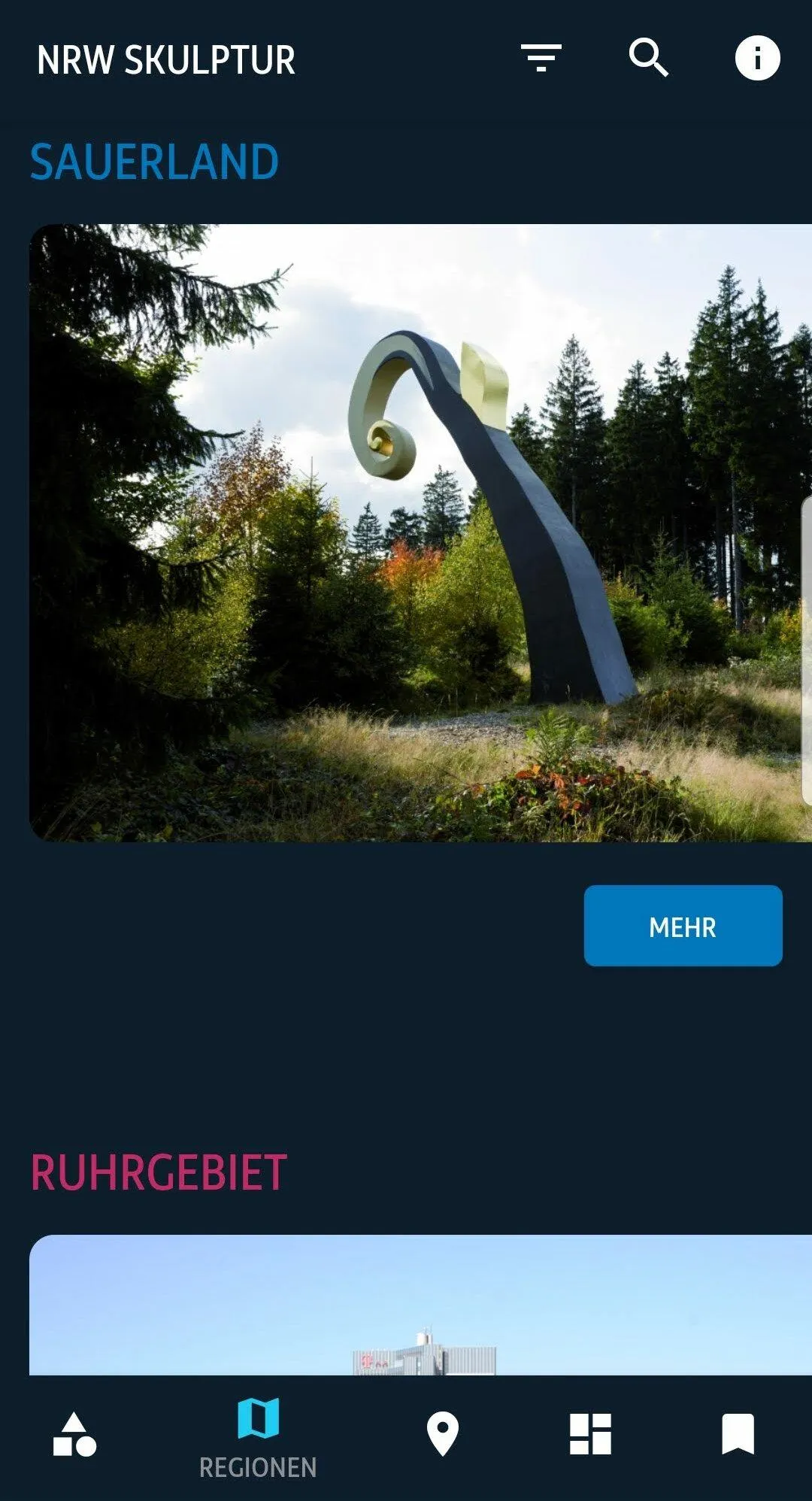 NRW Skulptur | Indus Appstore | Screenshot