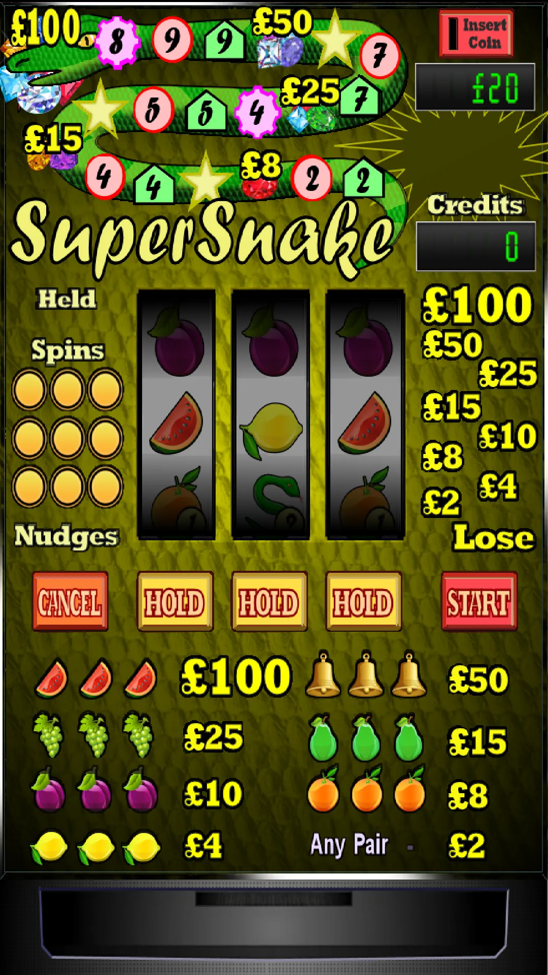 Super Snake Slot Machine | Indus Appstore | Screenshot