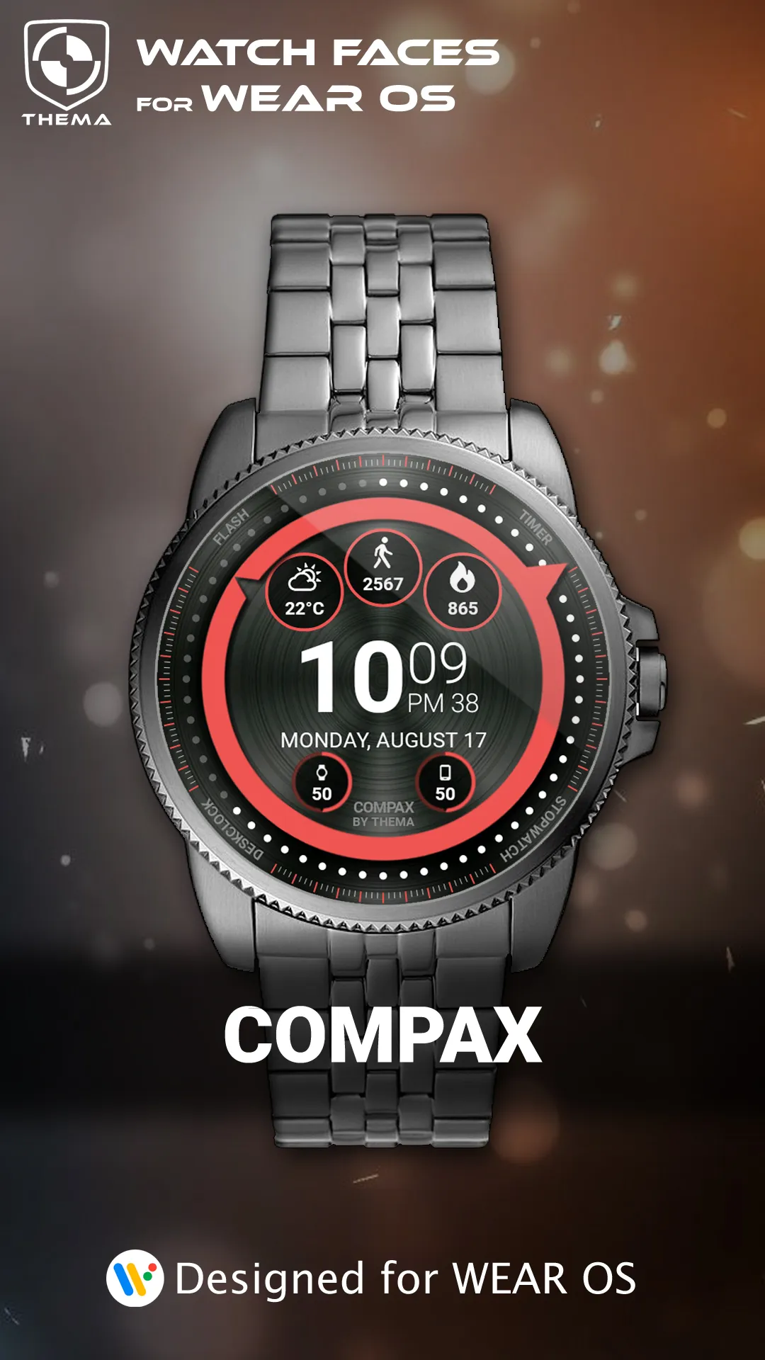 Compax Watch Face | Indus Appstore | Screenshot