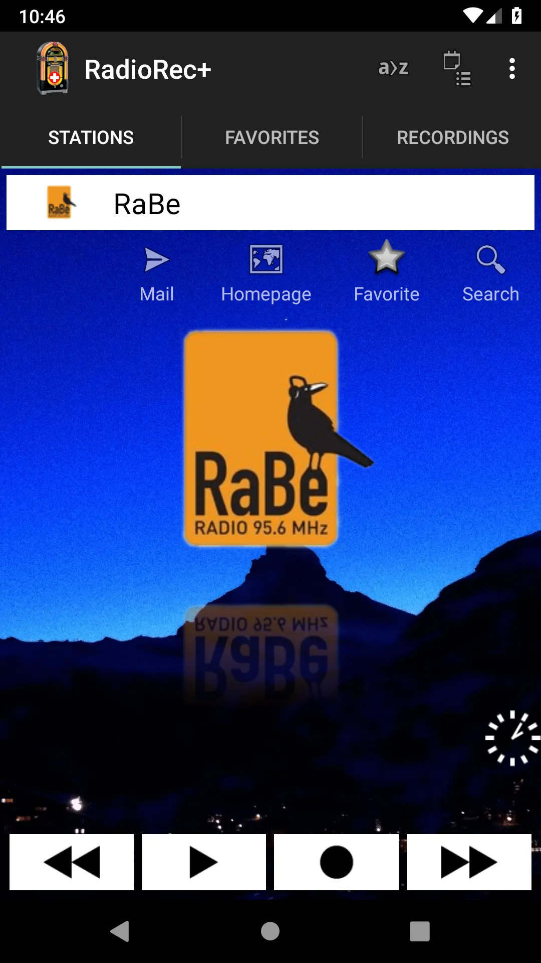 RadioRec+ | Indus Appstore | Screenshot