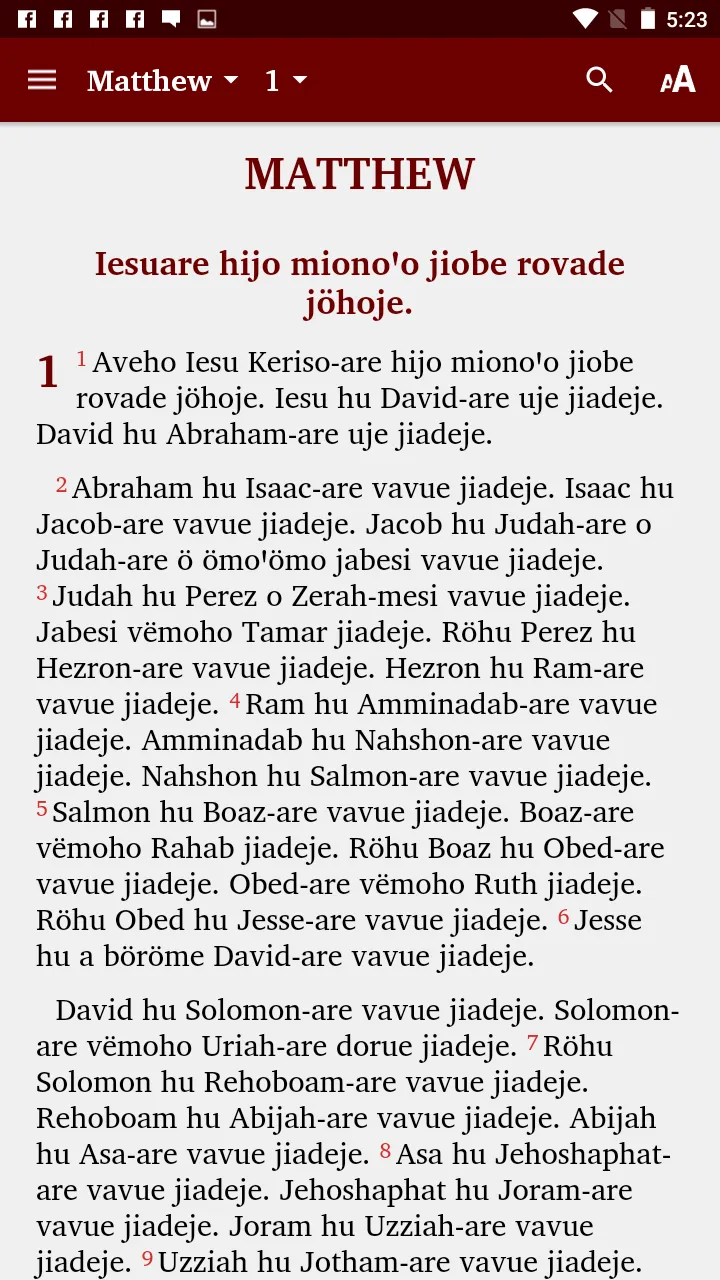 Omie Bible | Indus Appstore | Screenshot