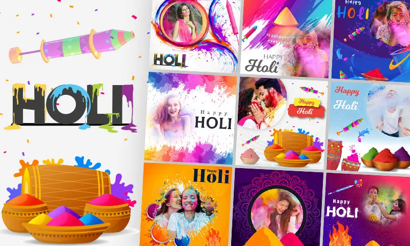 Holi Photo Editor 2021, Holi P | Indus Appstore | Screenshot