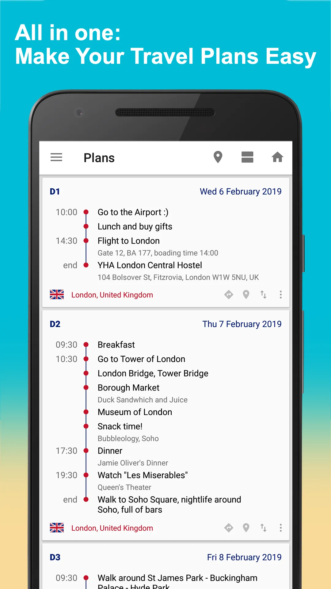 SaveTrip: Trip Planner | Indus Appstore | Screenshot