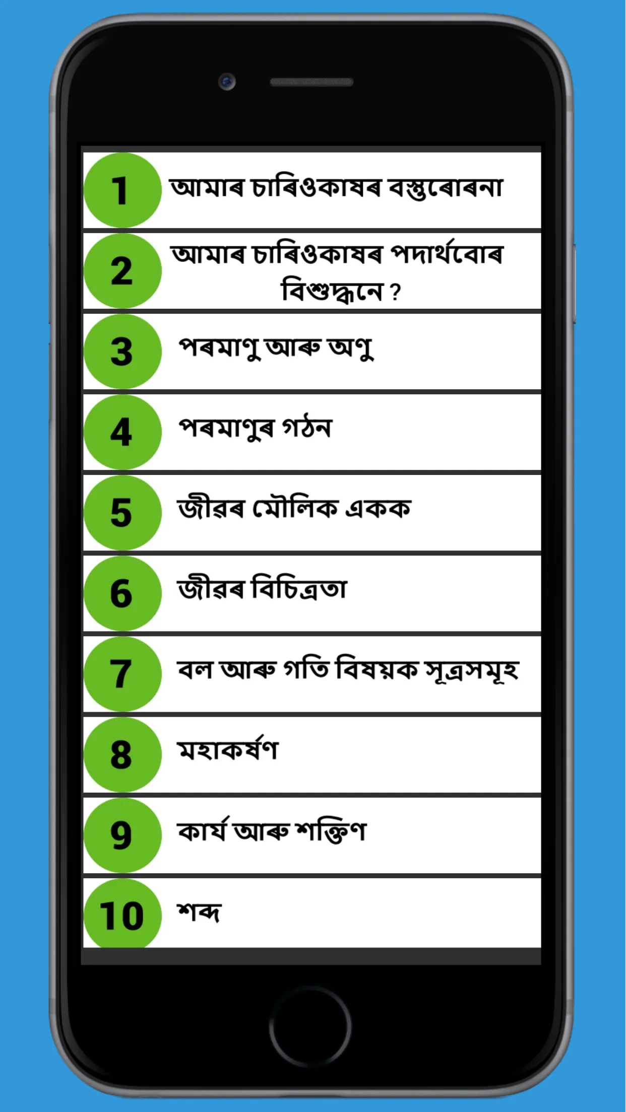 Class 9 Science Assamese Guide | Indus Appstore | Screenshot