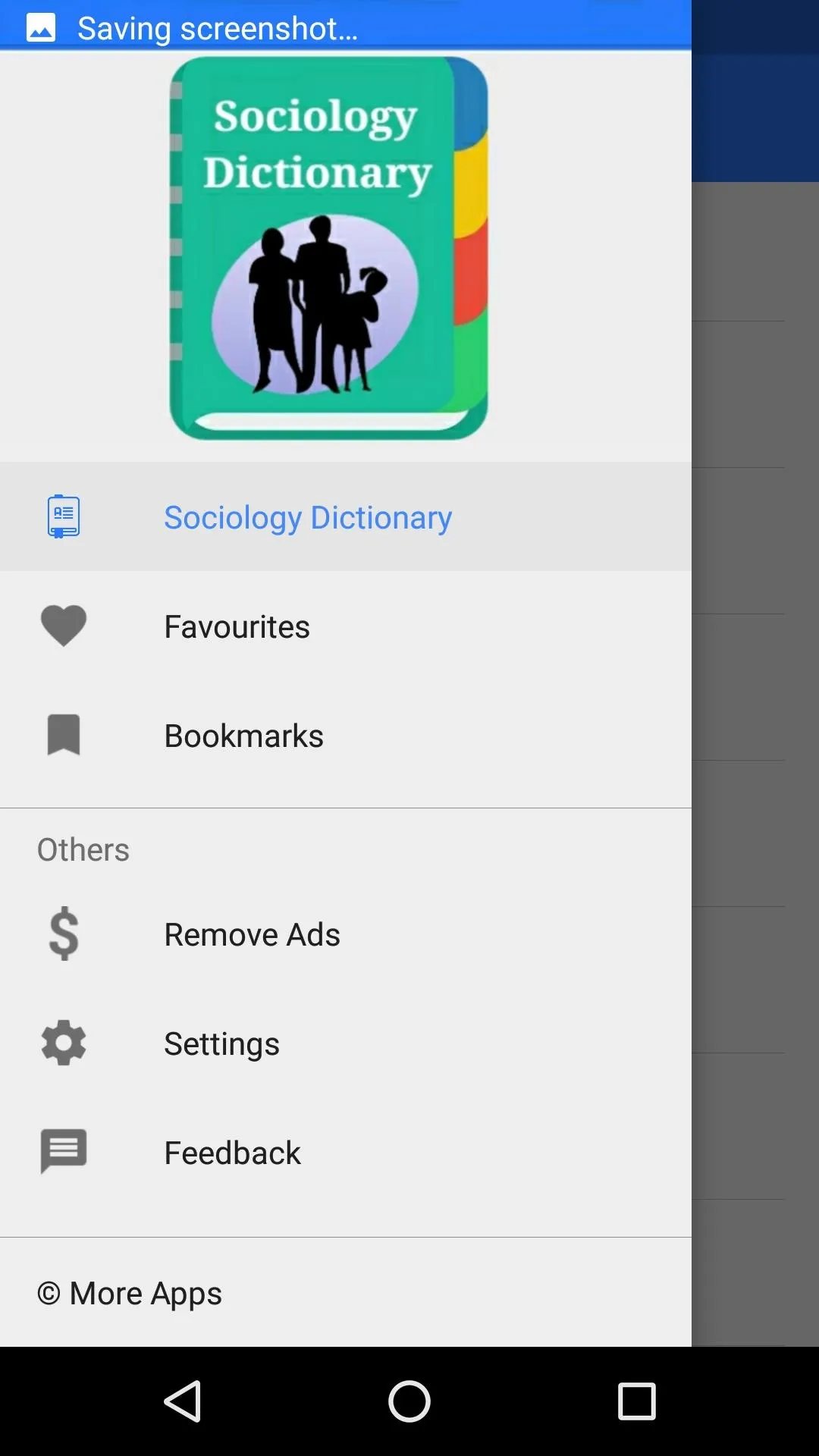 Sociology Dictionary | Indus Appstore | Screenshot