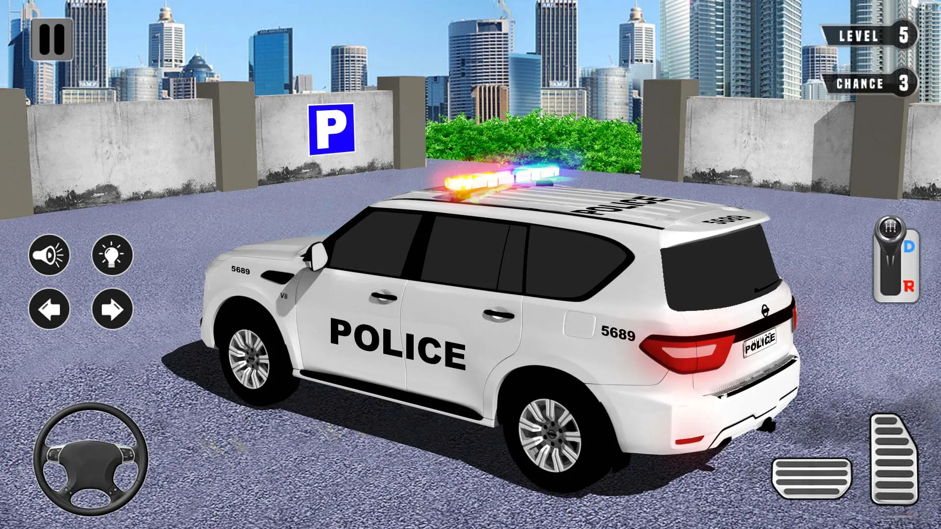 Police Car Games Parking 3D | Indus Appstore | Screenshot