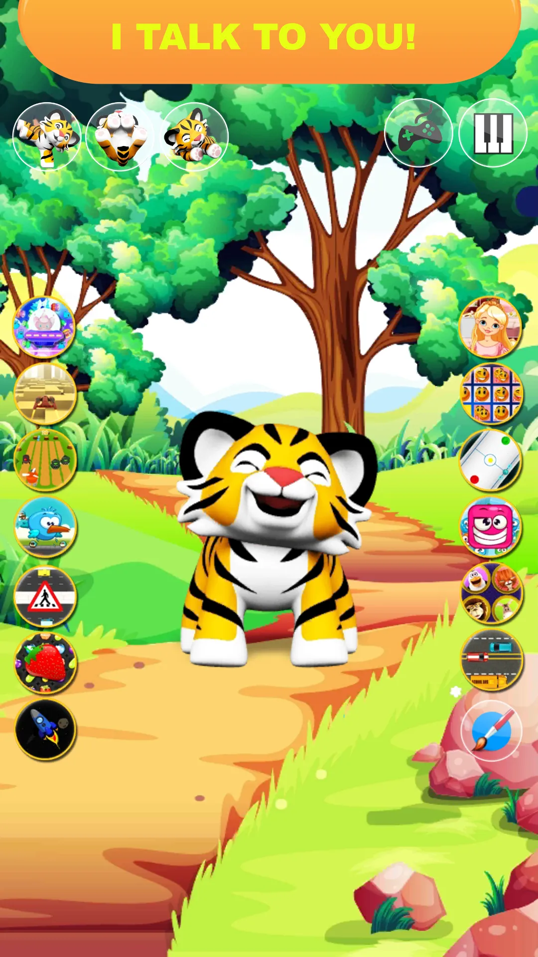 Talking Tiger Big Cat | Indus Appstore | Screenshot