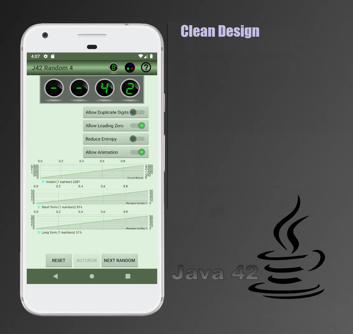 J42 Random Number Generator -  | Indus Appstore | Screenshot