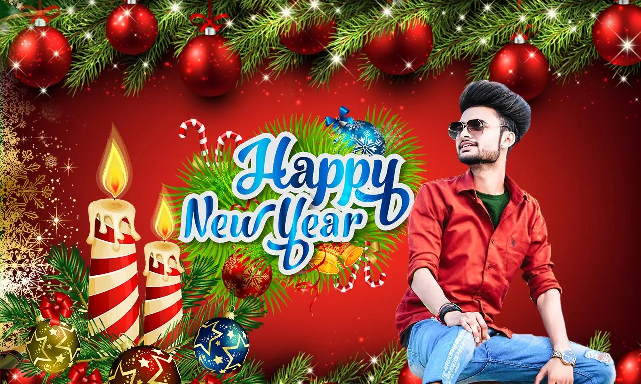 Happy New Year Photo Frame | Indus Appstore | Screenshot