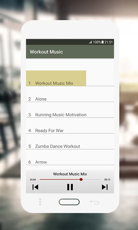 Workout Music Offline | Indus Appstore | Screenshot