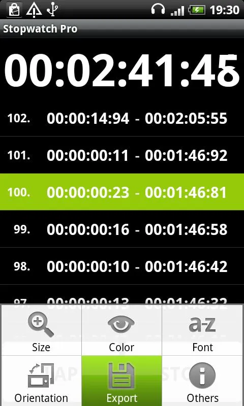 Simple Stopwatch | Indus Appstore | Screenshot