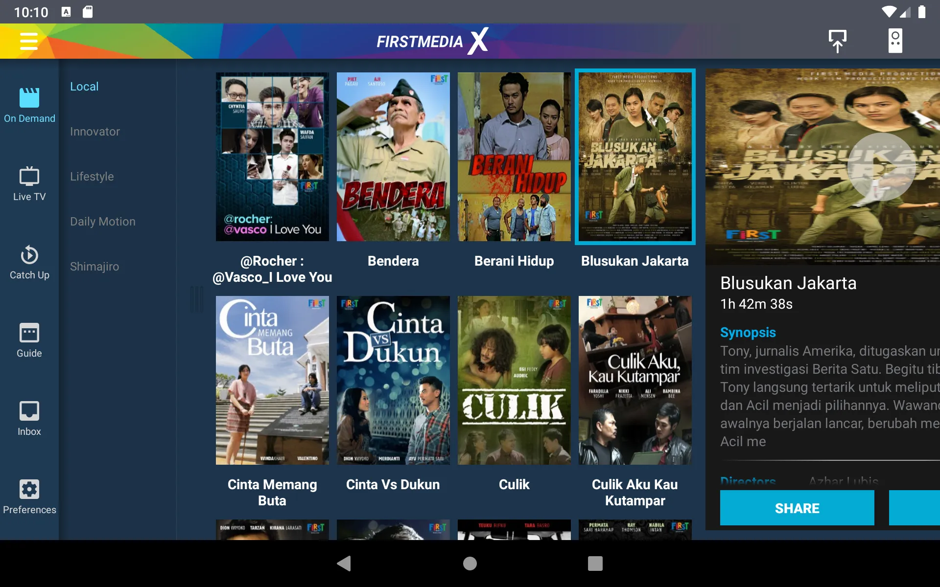 FirstMediaX Tablet | Indus Appstore | Screenshot