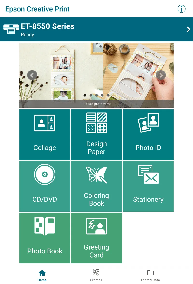 Epson Creative Print | Indus Appstore | Screenshot