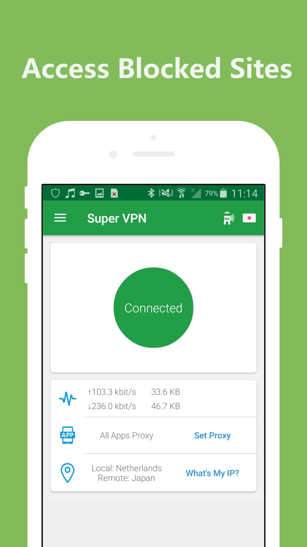 Hotspot VPN - Unlimited Proxy | Indus Appstore | Screenshot