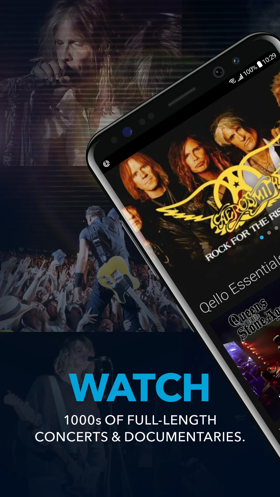 Qello Concerts | Indus Appstore | Screenshot