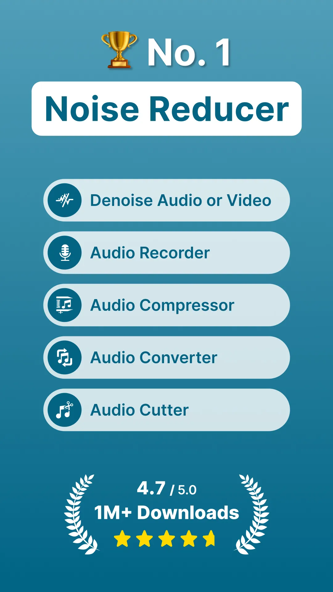 Audio Video Noise Reducer | Indus Appstore | Screenshot