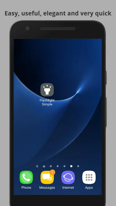 Flashlight Simple | Indus Appstore | Screenshot