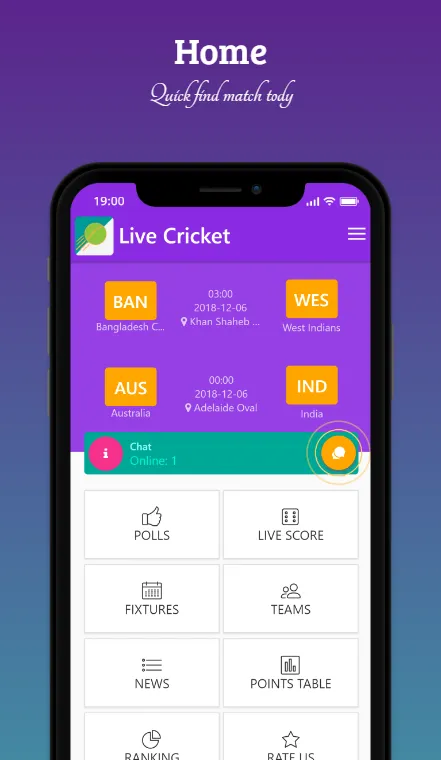 Live Cricket | Indus Appstore | Screenshot