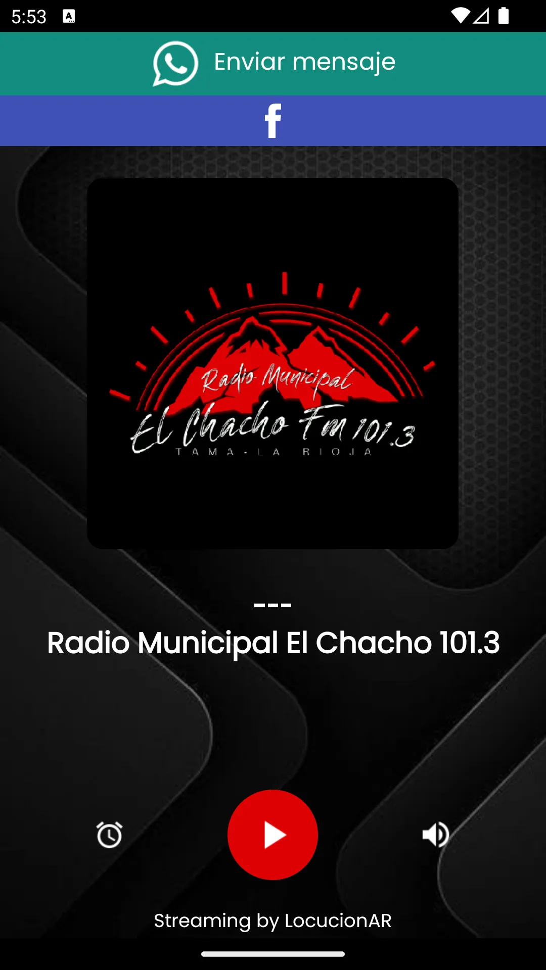 Radio Municipal El Chacho | Indus Appstore | Screenshot