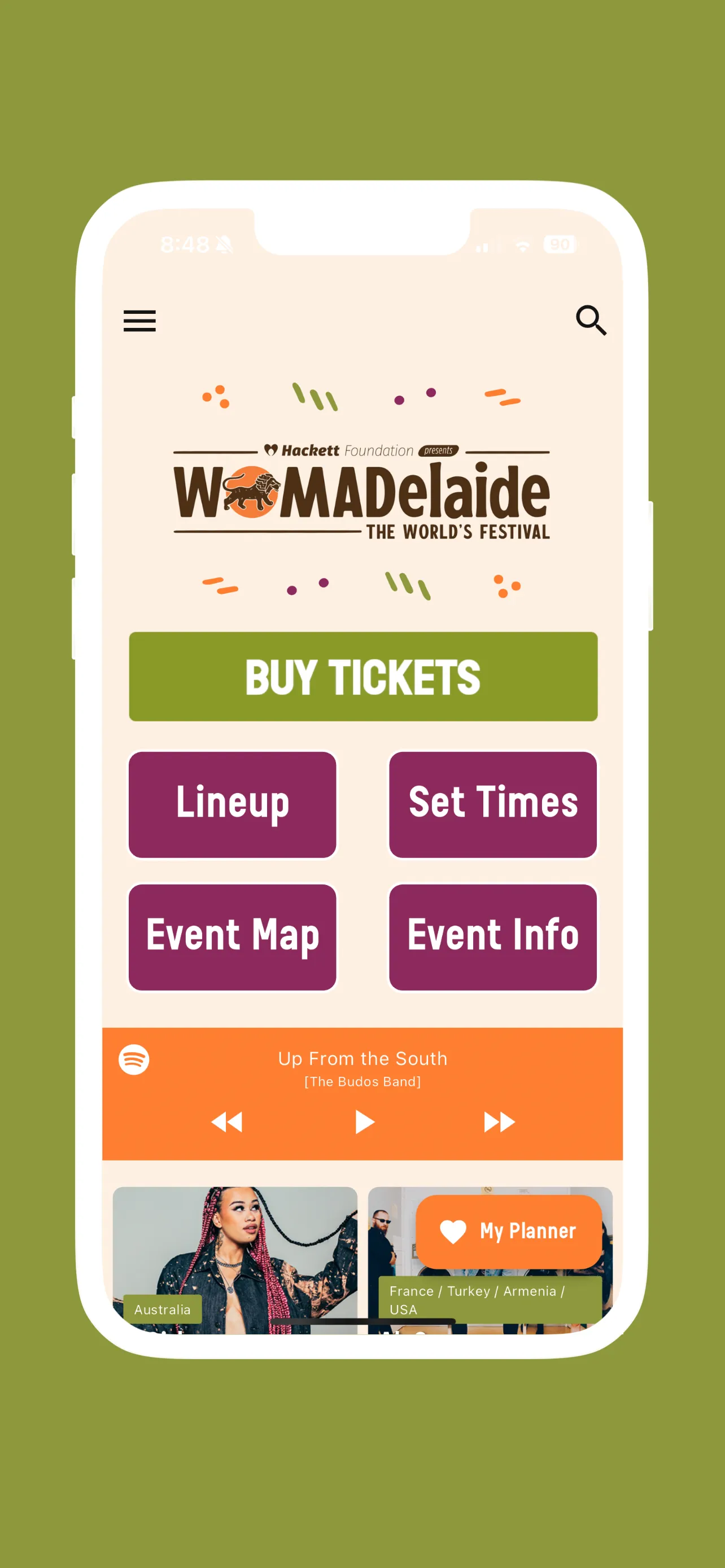 WOMADelaide 2024 | Indus Appstore | Screenshot