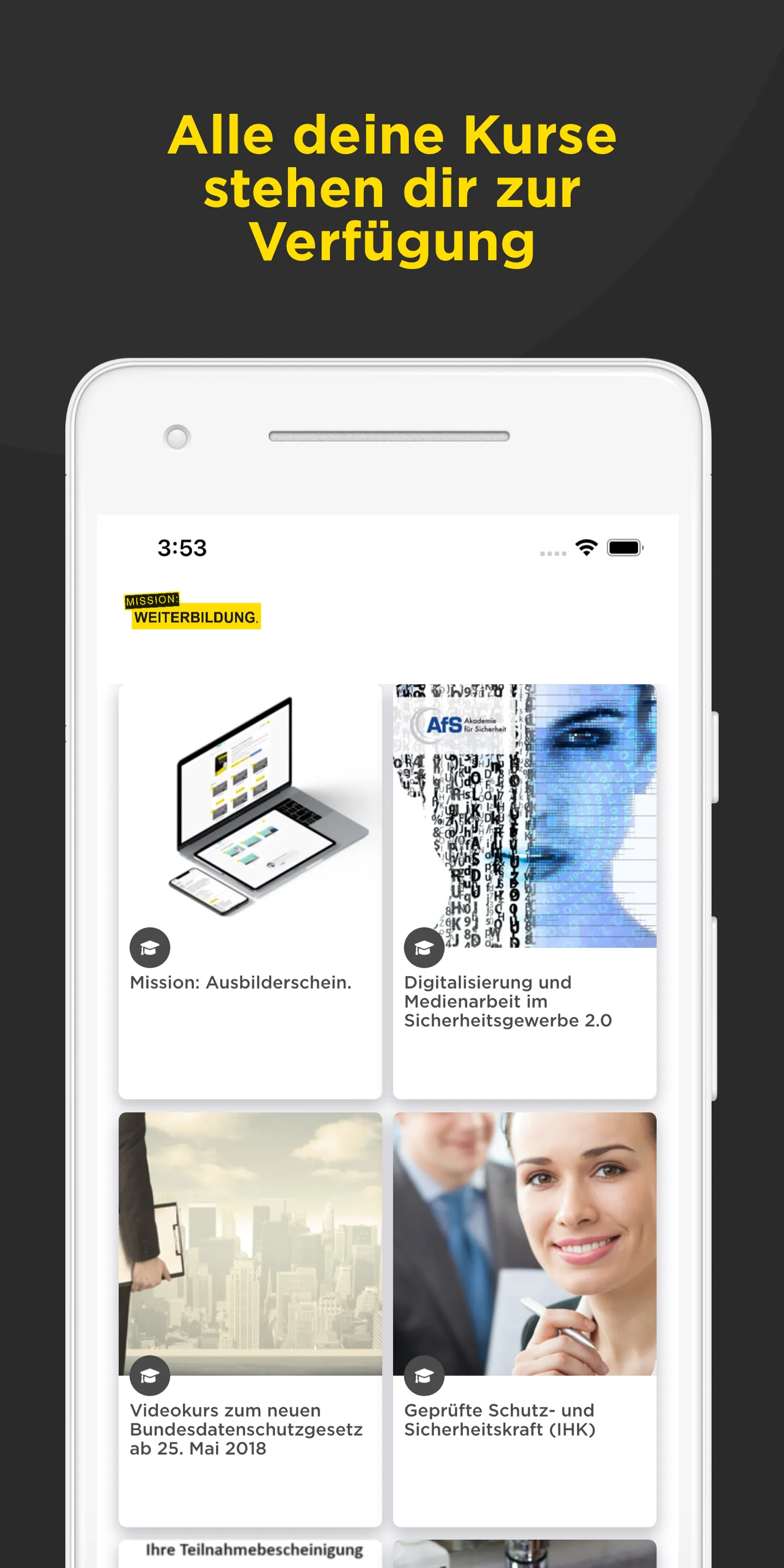 Mission: Weiterbildung. | Indus Appstore | Screenshot