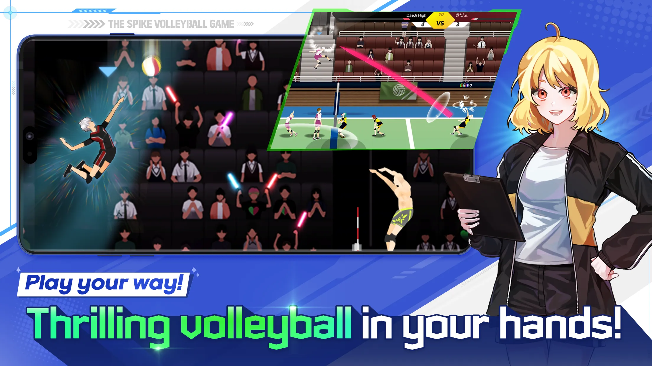 The Spike - Volleyball Story | Indus Appstore | Screenshot