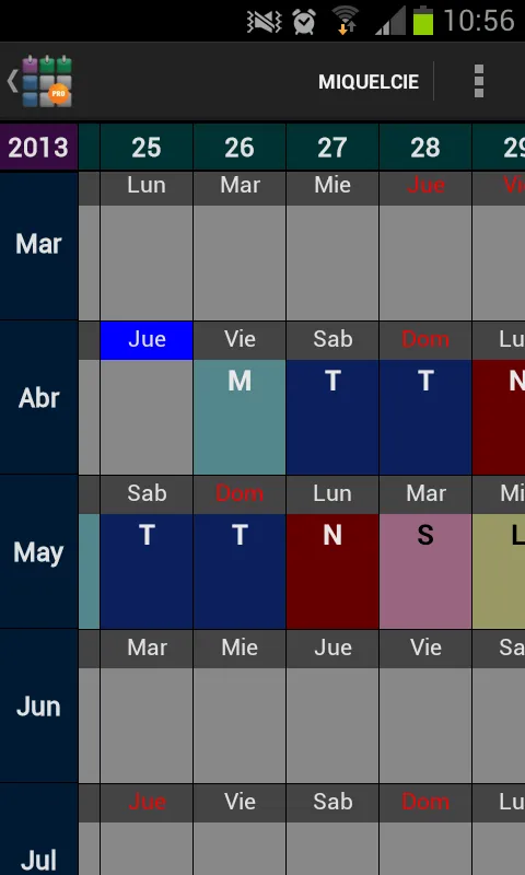 SaTurnos Pro Calendar | Indus Appstore | Screenshot