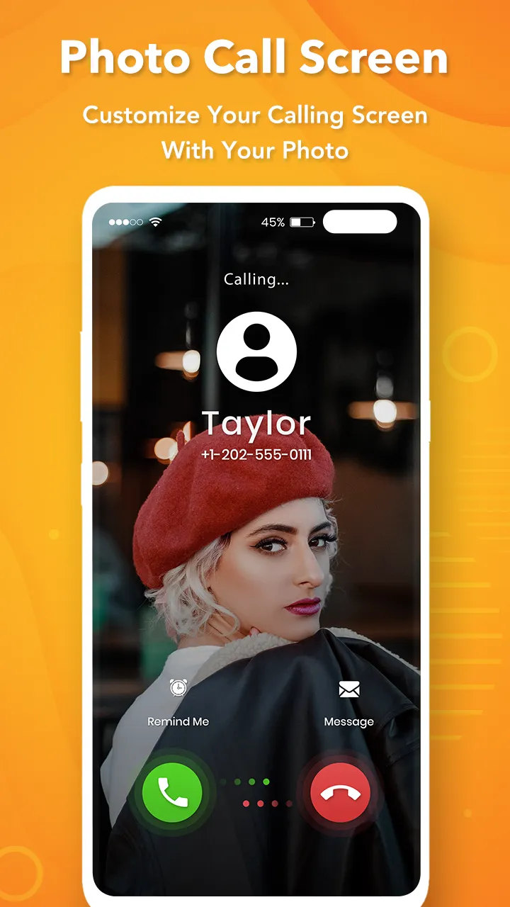 Photo Caller Screen - Full Scr | Indus Appstore | Screenshot