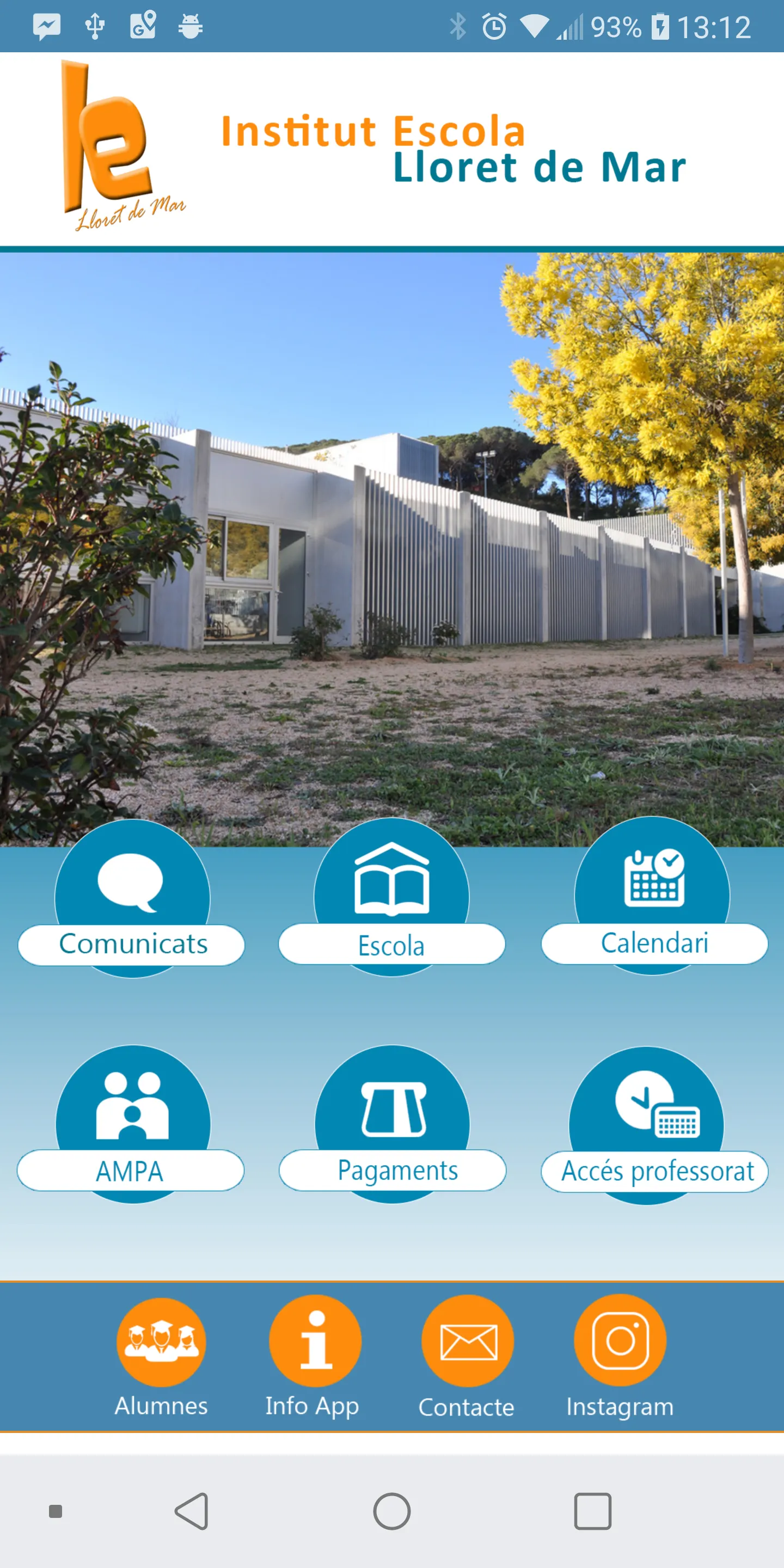 Institut Escola Lloret de Mar | Indus Appstore | Screenshot