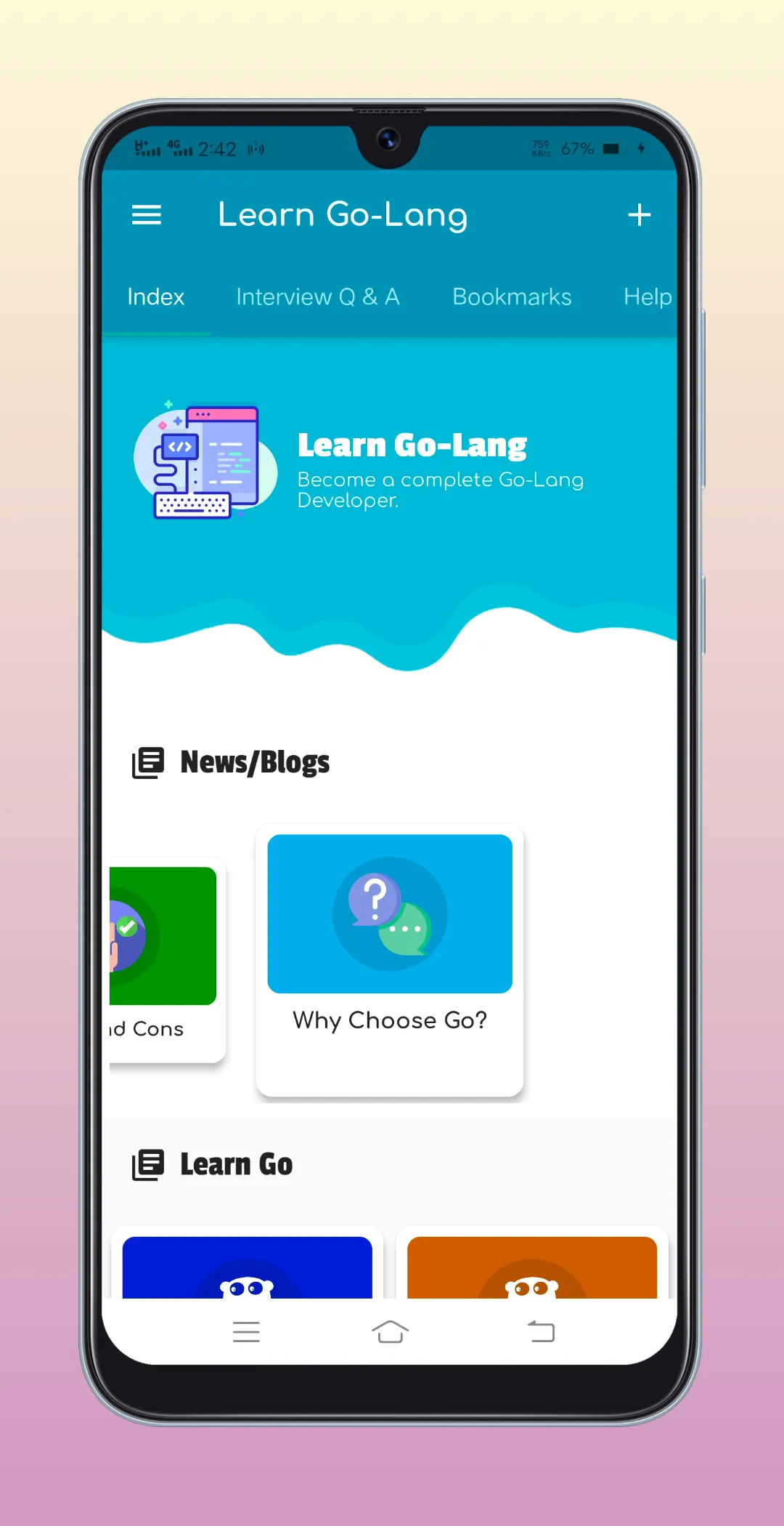 Learn Go Lang Offline | Indus Appstore | Screenshot