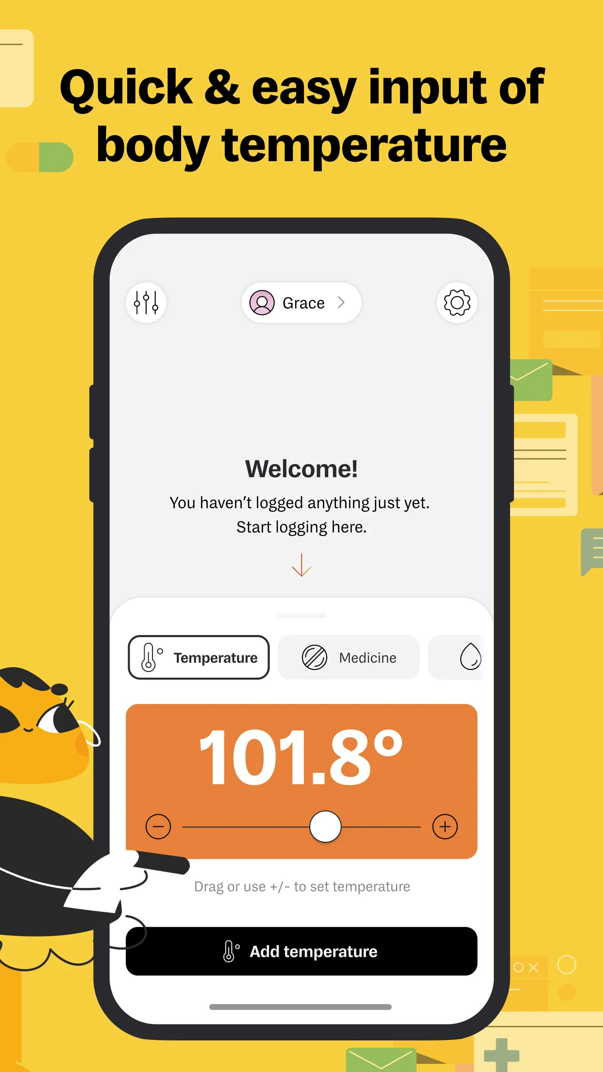 Loggo: Fever & Blood pressure | Indus Appstore | Screenshot