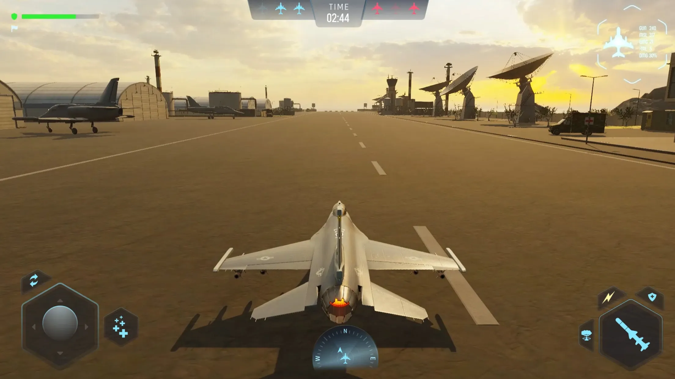 Sky Warriors: Airplane Games | Indus Appstore | Screenshot