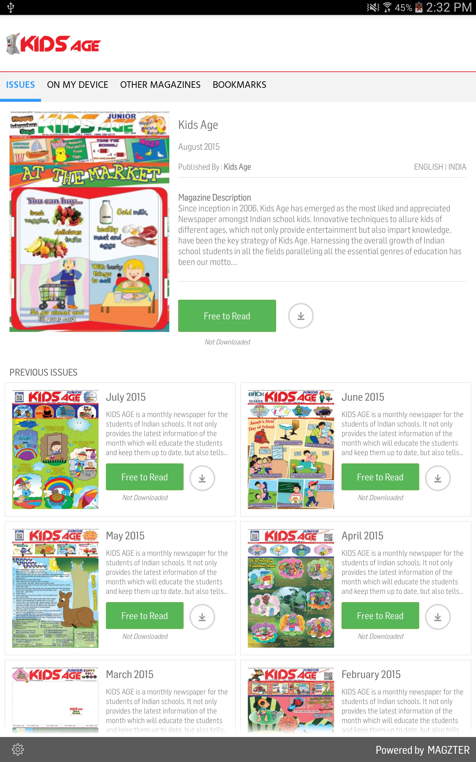 Kids Age | Indus Appstore | Screenshot