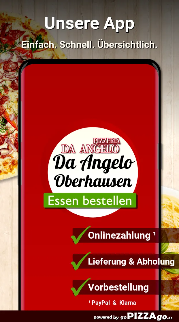 Pizzeria Da Angelo Oberhausen | Indus Appstore | Screenshot