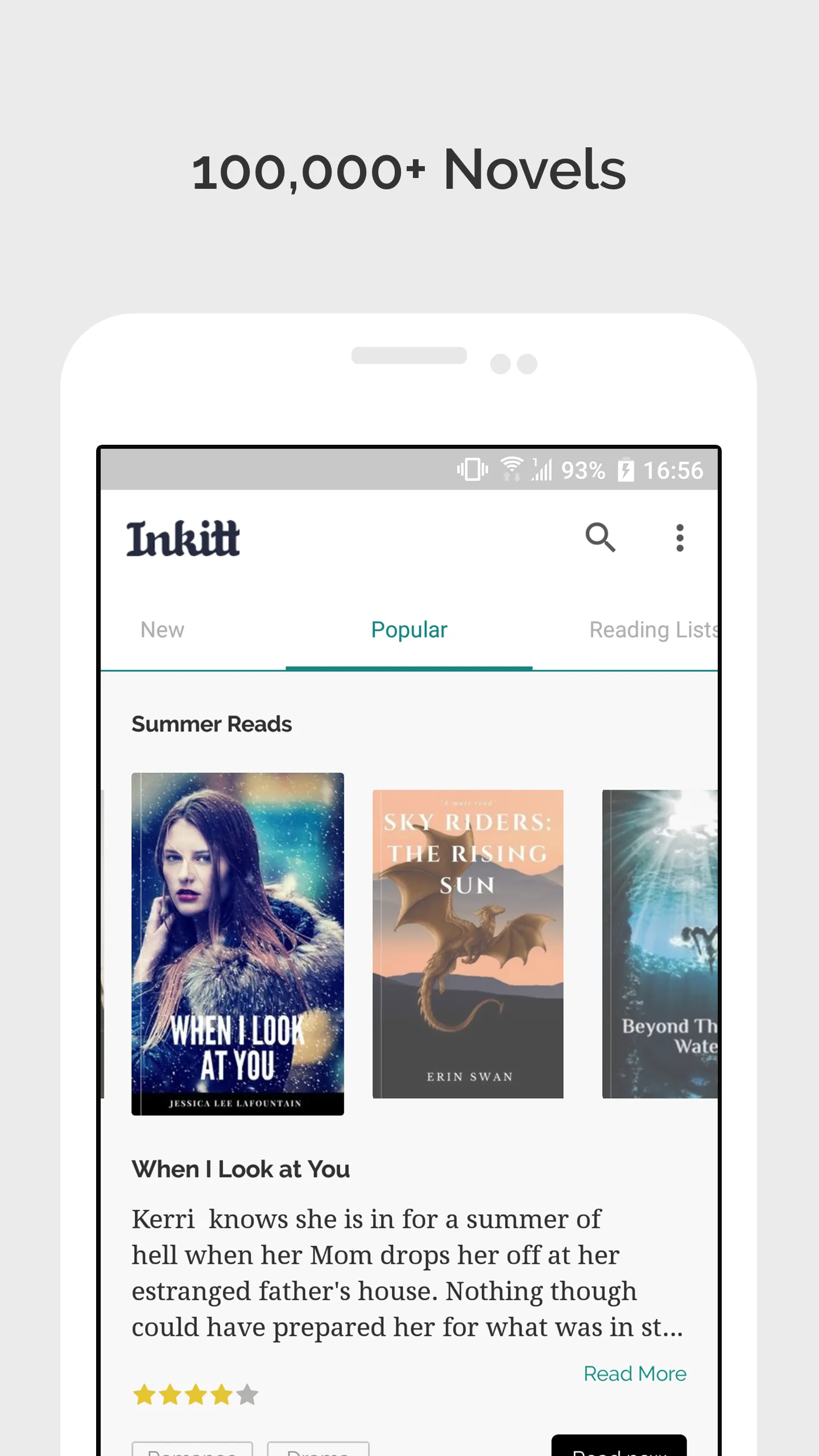 Inkitt: Books, Novels, Stories | Indus Appstore | Screenshot