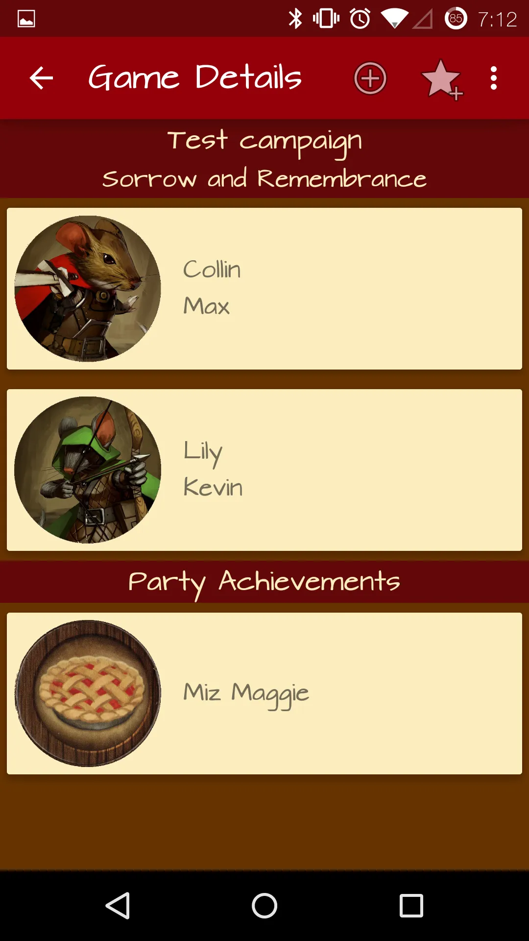 Tracker for Mice and Mystics | Indus Appstore | Screenshot