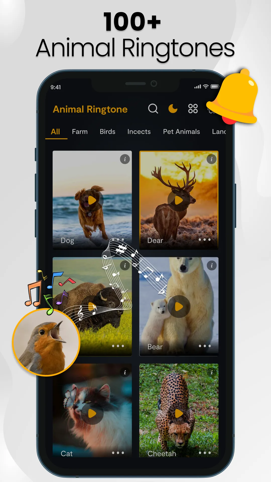 Animal sounds: Bird songs | Indus Appstore | Screenshot