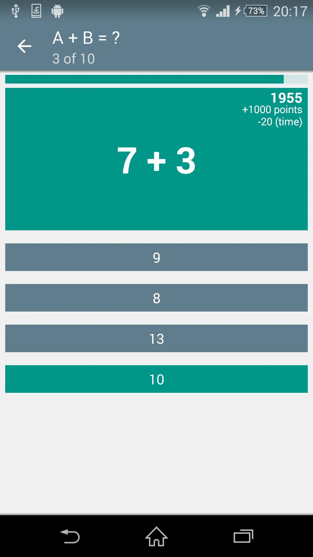 Math Game - Classic Brain Game | Indus Appstore | Screenshot