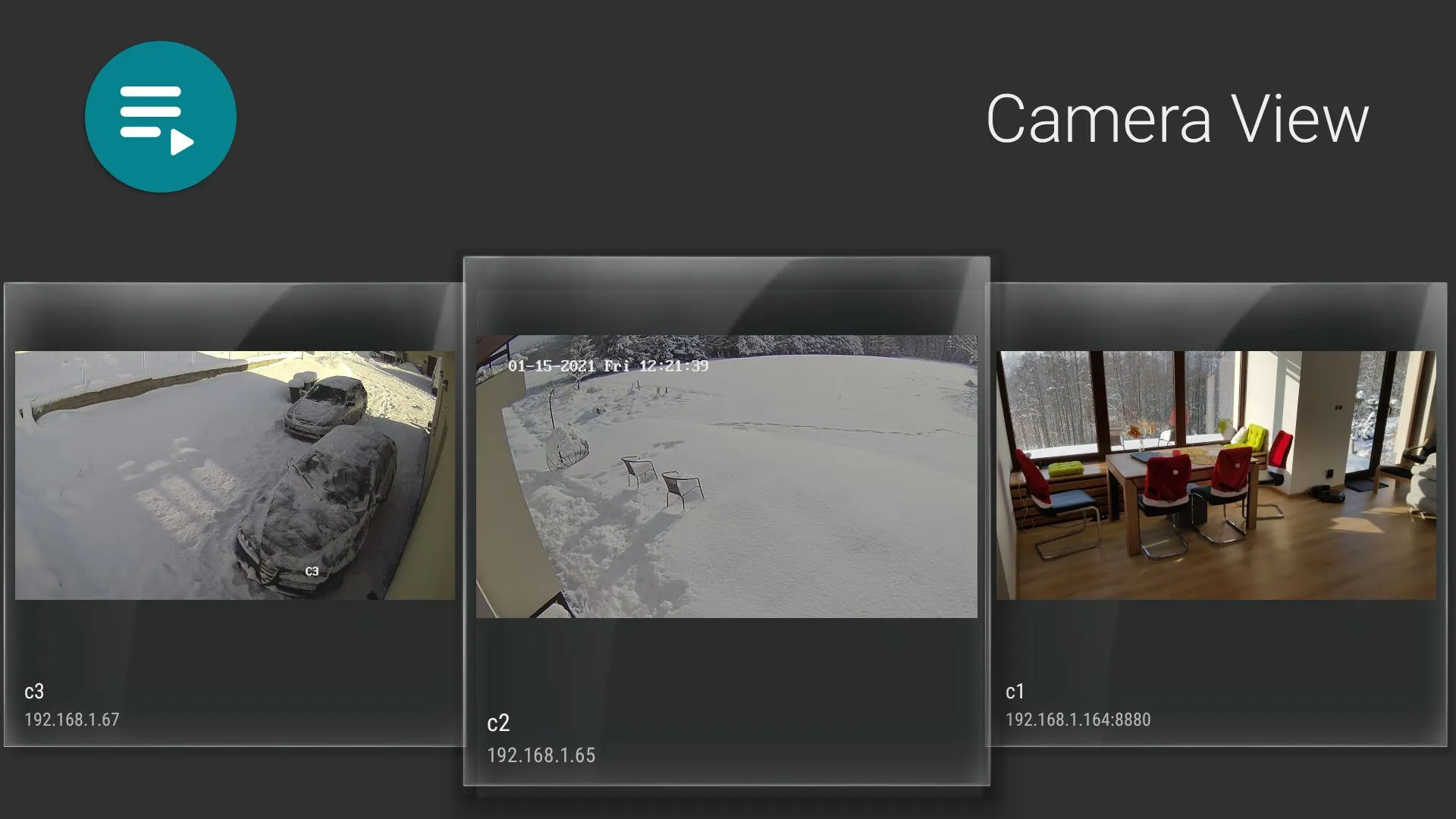 IP Camera Viewer | Indus Appstore | Screenshot