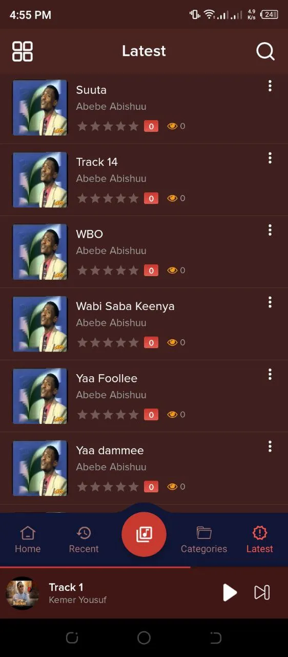 Oromo Music | Indus Appstore | Screenshot