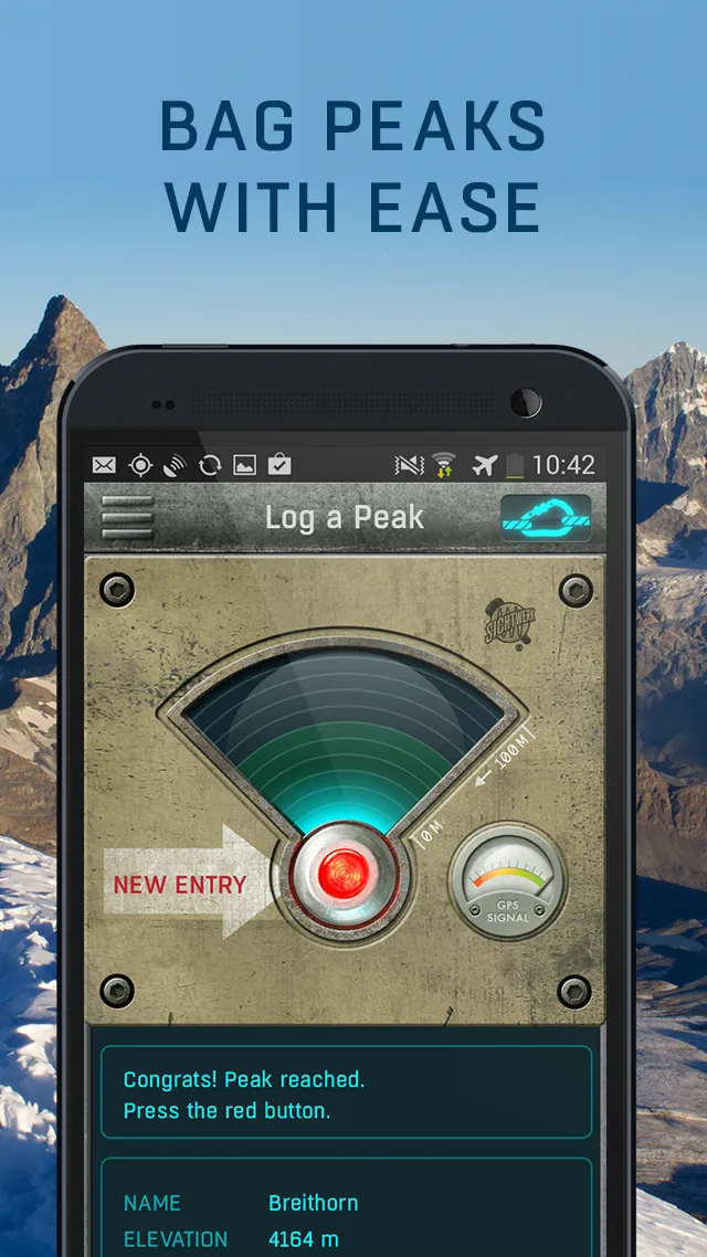 Peakhunter Global Summit Log | Indus Appstore | Screenshot