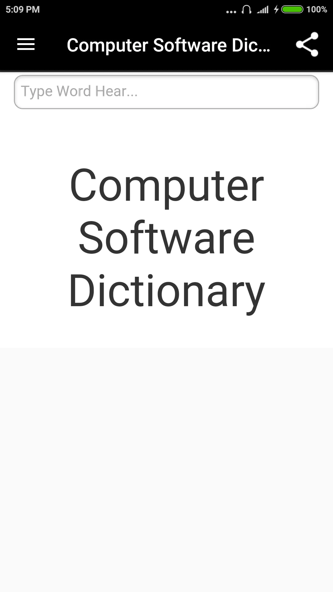 Computer Software Dictionary | Indus Appstore | Screenshot