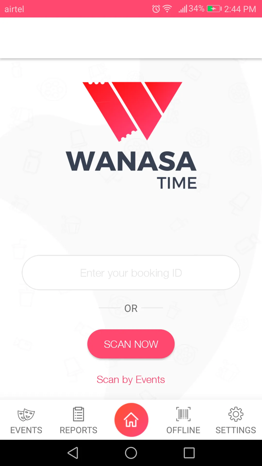 WanasaTime EventScanner | Indus Appstore | Screenshot