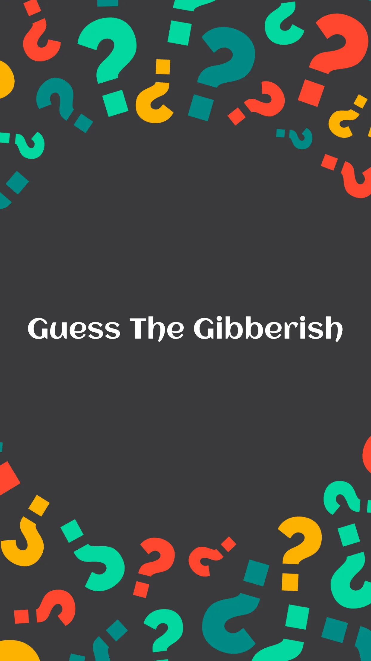 Guess The Gibberish | Indus Appstore | Screenshot