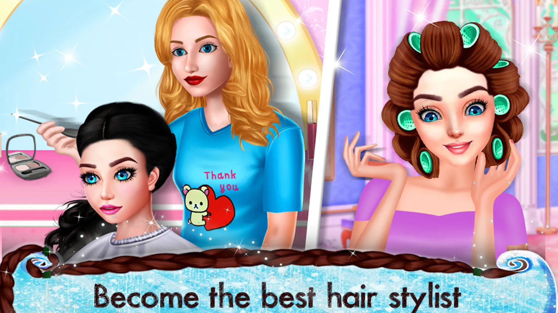 Bridal Hair Design Salon Games | Indus Appstore | Screenshot