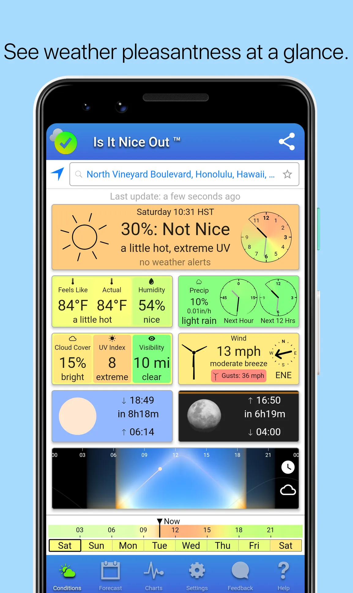 Is It Nice Out | Indus Appstore | Screenshot