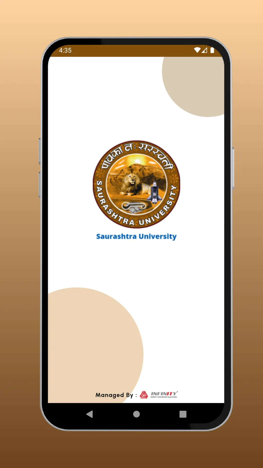 Saurashtra University Official | Indus Appstore | Screenshot