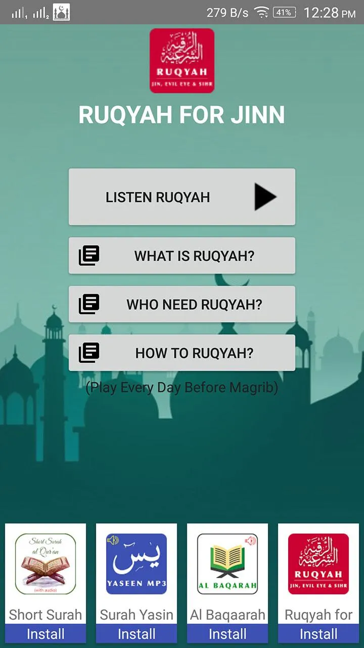 Ruqyah for Jinn & Evil Eye | Indus Appstore | Screenshot