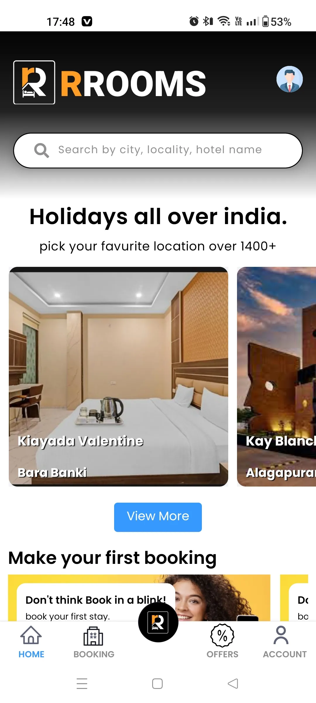 RROOMS : HOTEL BOOKING APP | Indus Appstore | Screenshot