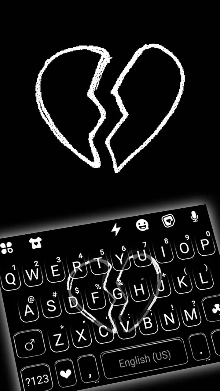 Heartbroken Theme | Indus Appstore | Screenshot